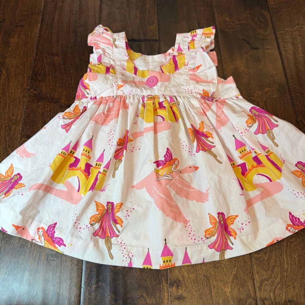 Eleanor Rose Tunic Dress Fairies Castles Girls size 4-5 Bohemian Summer Spring